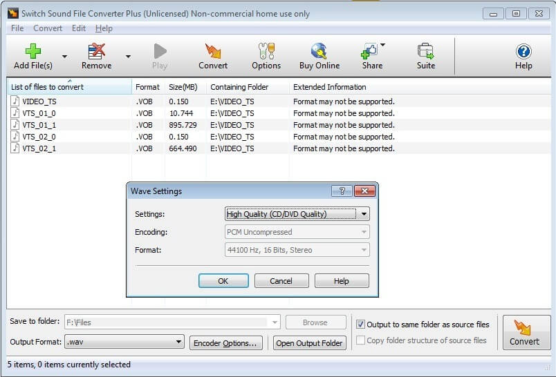 Switch Audio File Converter free download (1)